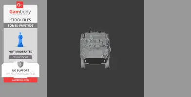 BTR-90 tank - Tank Model STL