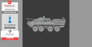 BTR-90 tank - Tank Model STL