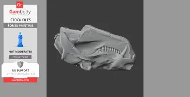 Cynognathus Skull - Skull Replica STL