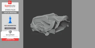 Cynognathus Skull - Skull Replica STL