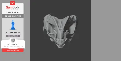 Cynognathus Skull - Skull Replica STL