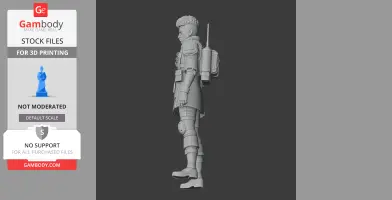 Bangalore - Apex Legends Figurine - Character Figure STL
