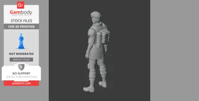 Bangalore - Apex Legends Figurine - Character Figure STL