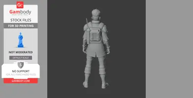 Bangalore - Apex Legends Figurine - Character Figure STL
