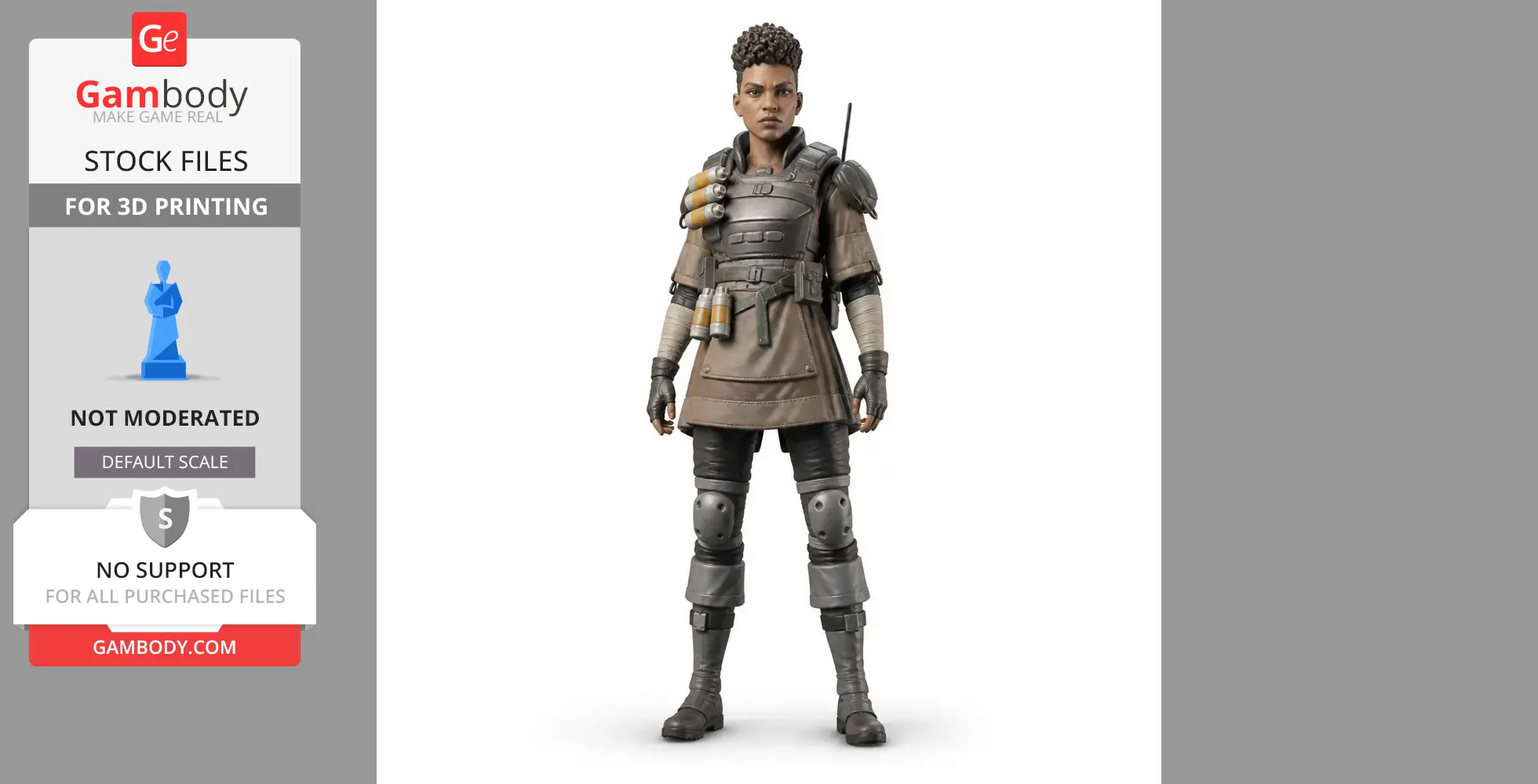 Bangalore - Apex Legends Figurine - Character Figure STL