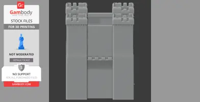 Bewcastle Castle - Architecture STL