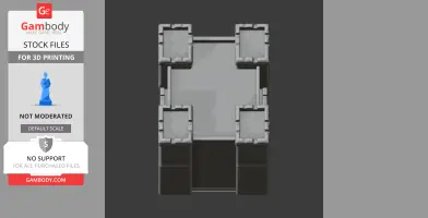 Bewcastle Castle - Architecture STL