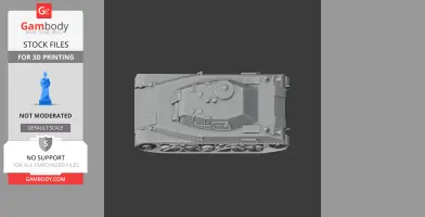 Carro Armato P.43 - Tank Model STL