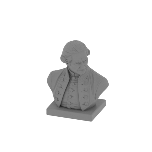 James Cook Bust.stl
