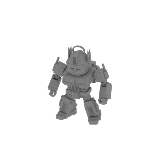 Garfield Optimus Prime Ring Figure.stl