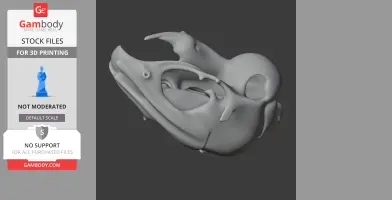 Degu Skull - Skull Replica STL