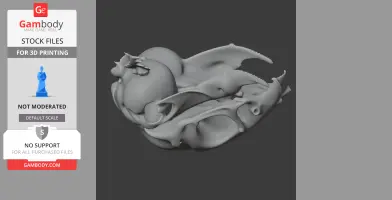 Degu Skull - Skull Replica STL