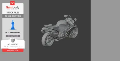 Aprilia RSV4 Factory - Scale Vehicle STL