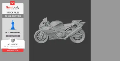 Aprilia RSV4 Factory - Scale Vehicle STL