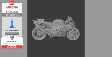Aprilia RSV4 Factory - Scale Vehicle STL