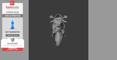 Aprilia RSV4 Factory - Scale Vehicle STL