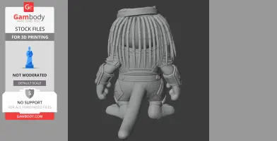Garfield Predator Ring Figure - Mashup Figure STL