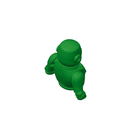 Garfield RoboCop Ring Figure.3mf