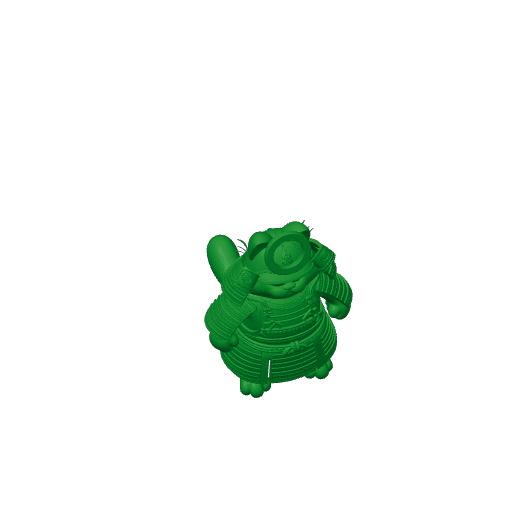 Garfield Samurai Ring Figure.3mf