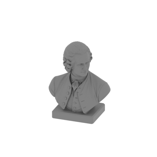 Jean-Jacques Rousseau Bust.stl