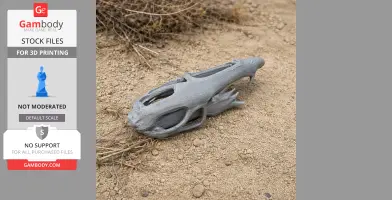 Dimorphodon Skull - Skull Replica STL