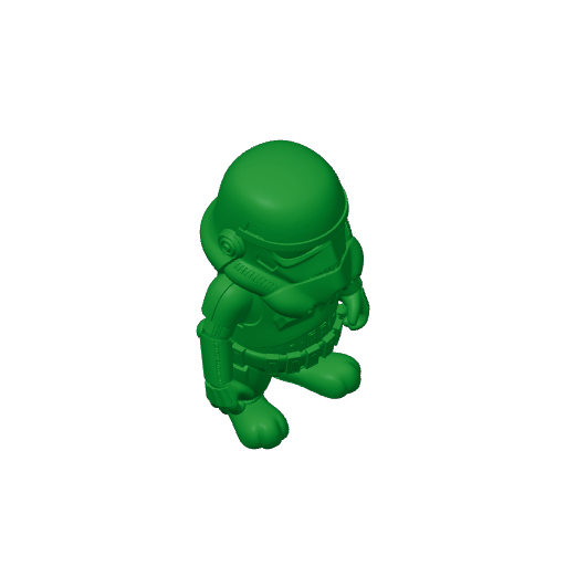 Garfield Stormtrooper Ring Figure.3mf