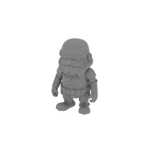 Garfield Stormtrooper Ring Figure.stl