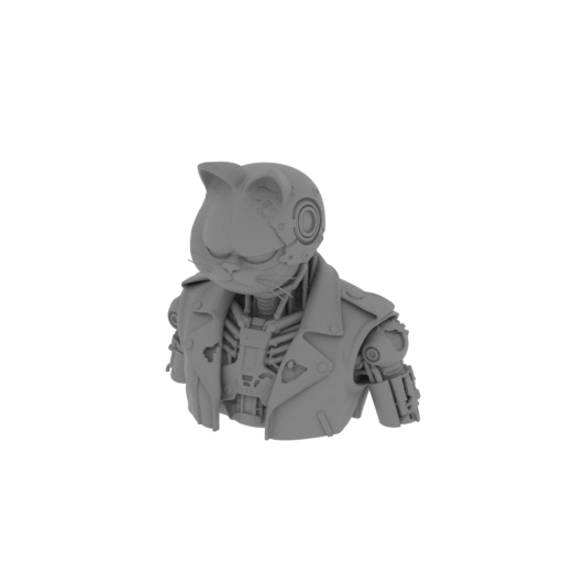 Garfield T800 Ring Figure.stl