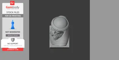 Johannes Gutenberg Bust - Historical Warrior STL