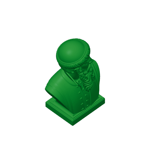 Johannes Gutenberg Bust.3mf