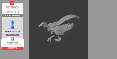 Protoavis - Prehistoric Animal STL
