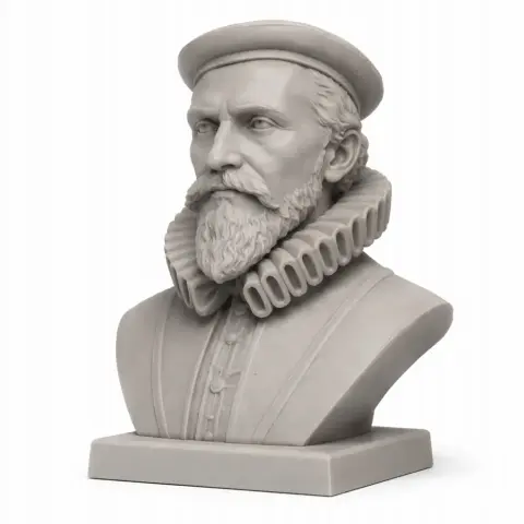 Johannes Kepler Bust - Historical Warrior STL
