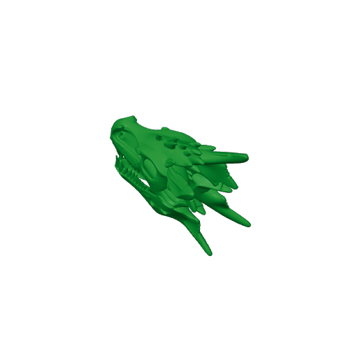 Dracopelta Skull.3mf