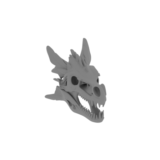 Dracopelta Skull.stl