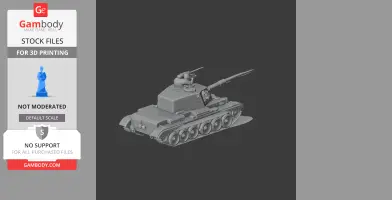 Charioteer tank - Tank Model STL