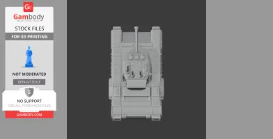 Churchill Mk VII - Tank Model STL
