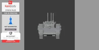 Churchill Mk VII - Tank Model STL
