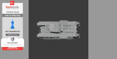 Churchill NA75 - Tank Model STL