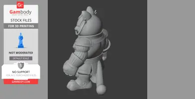 Garfield Thanos Ring Figure - Mashup Figure STL