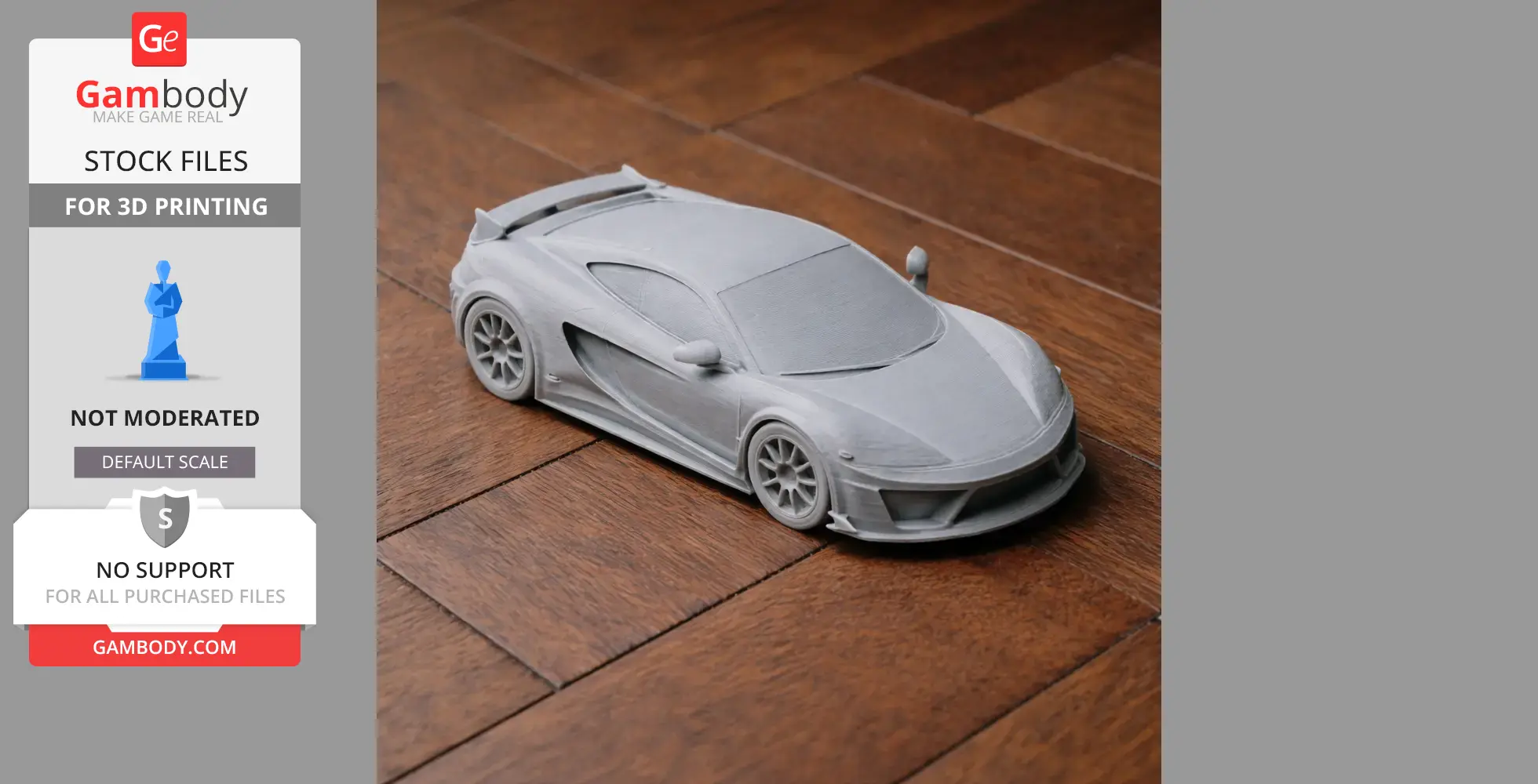 Ascari Cars - Scale Vehicle STL