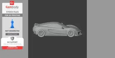 Ascari Cars - Scale Vehicle STL