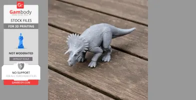 Regaliceratops - Prehistoric Animal STL