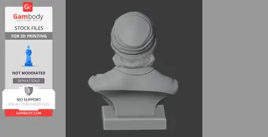 John Locke Bust - Historical Warrior STL