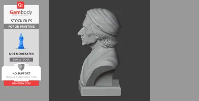 John Locke Bust - Historical Warrior STL