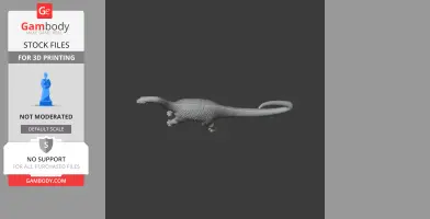 Rhoetosaurus - Prehistoric Animal STL