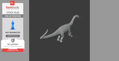 Rhoetosaurus - Prehistoric Animal STL