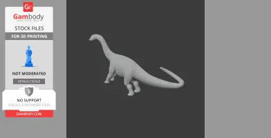 Rhoetosaurus - Prehistoric Animal STL