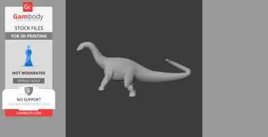 Rhoetosaurus - Prehistoric Animal STL