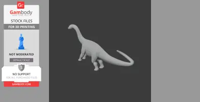 Rhoetosaurus - Prehistoric Animal STL