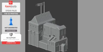Castle Rising (castle) - Architecture STL